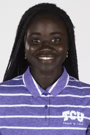 TCU Track and Field Claudimira Landim photographed in Fort Worth, Texas on September 30, 2019. (Photo/Sharon Ellman)