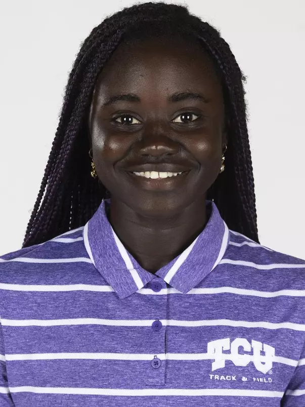 TCU Track and Field Claudimira Landim photographed in Fort Worth, Texas on September 30, 2019. (Photo/Sharon Ellman)