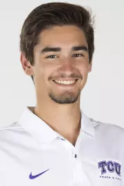 TCU Track and Field DJ Sauer photographed in Fort Worth, Texas on September 30, 2019. (Photo/Sharon Ellman)