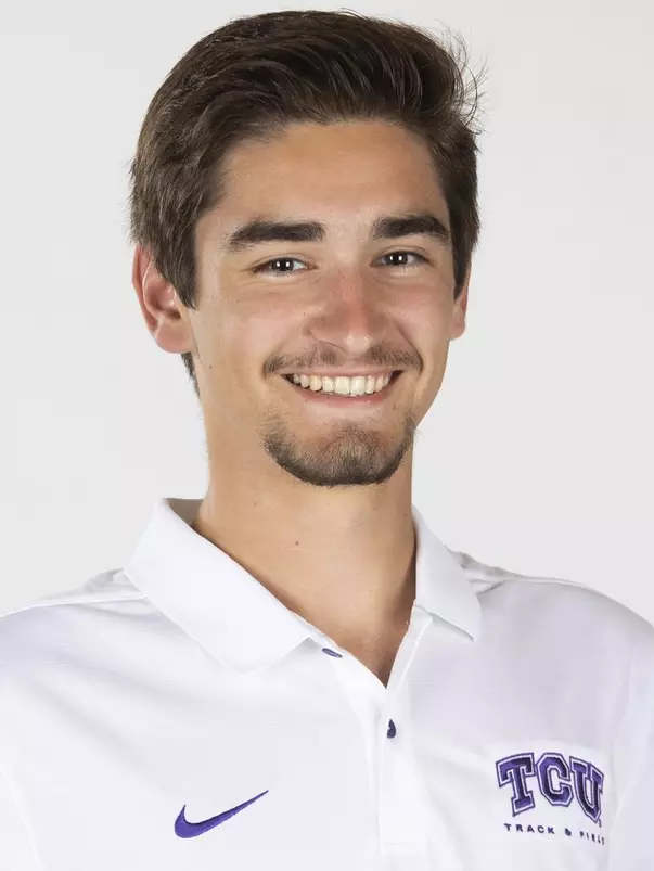 TCU Track and Field DJ Sauer photographed in Fort Worth, Texas on September 30, 2019. (Photo/Sharon Ellman)