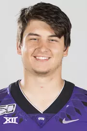 TCU football #89 Tristan White photographed in Fort Worth, Texas on August 12, 2019. (Photo/Sharon Ellman)