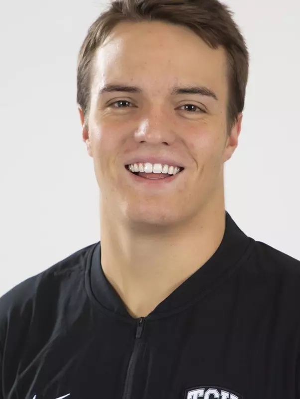 TCU Swimming & Diving Jackson Boersma photographed in Fort Worth, Texas on August 23, 2019. (Photo/Sharon Ellman)