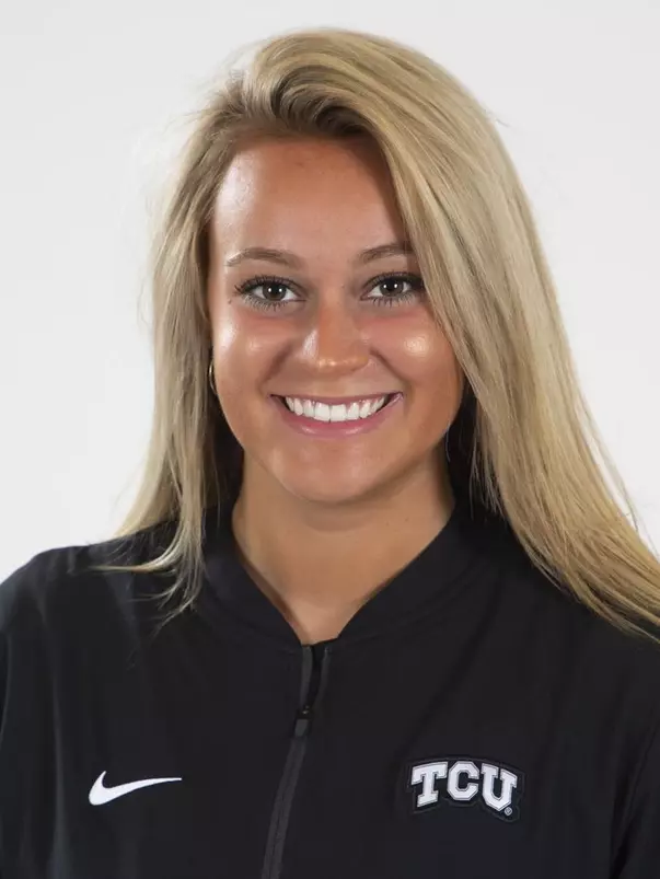 TCU Swimming & Diving Sally Clough photographed in Fort Worth, Texas on August 23, 2019. (Photo/Sharon Ellman)