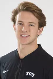 TCU Swimming & Diving Dominic Cyr photographed in Fort Worth, Texas on August 23, 2019. (Photo/Sharon Ellman)