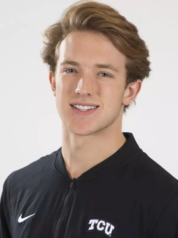 TCU Swimming & Diving Dominic Cyr photographed in Fort Worth, Texas on August 23, 2019. (Photo/Sharon Ellman)