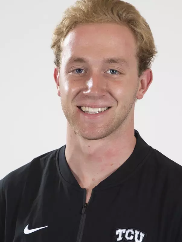 TCU Swimming & Diving Mike Niezgodski photographed in Fort Worth, Texas on August 23, 2019. (Photo/Sharon Ellman)