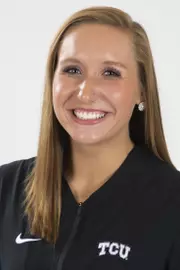 TCU Swimming & Diving Kiki Rice photographed in Fort Worth, Texas on August 23, 2019. (Photo/Sharon Ellman)