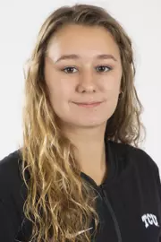 TCU Swimming & Diving Claire Banic photographed in Fort Worth, Texas on August 23, 2019. (Photo/Sharon Ellman)