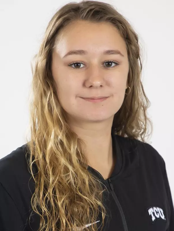 TCU Swimming & Diving Claire Banic photographed in Fort Worth, Texas on August 23, 2019. (Photo/Sharon Ellman)