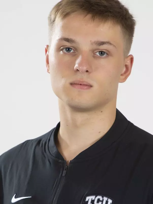 TCU Swimming & Diving Piotr Sadlowski photographed in Fort Worth, Texas on August 24, 2019. (Photo/Sharon Ellman)