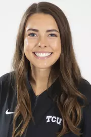 TCU Swimming & Diving Megan White photographed in Fort Worth, Texas on August 24, 2019. (Photo/Sharon Ellman)