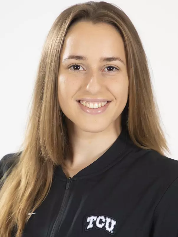TCU Swimming & Diving Lucia Simovicova photographed in Fort Worth, Texas on August 24, 2019. (Photo/Sharon Ellman)