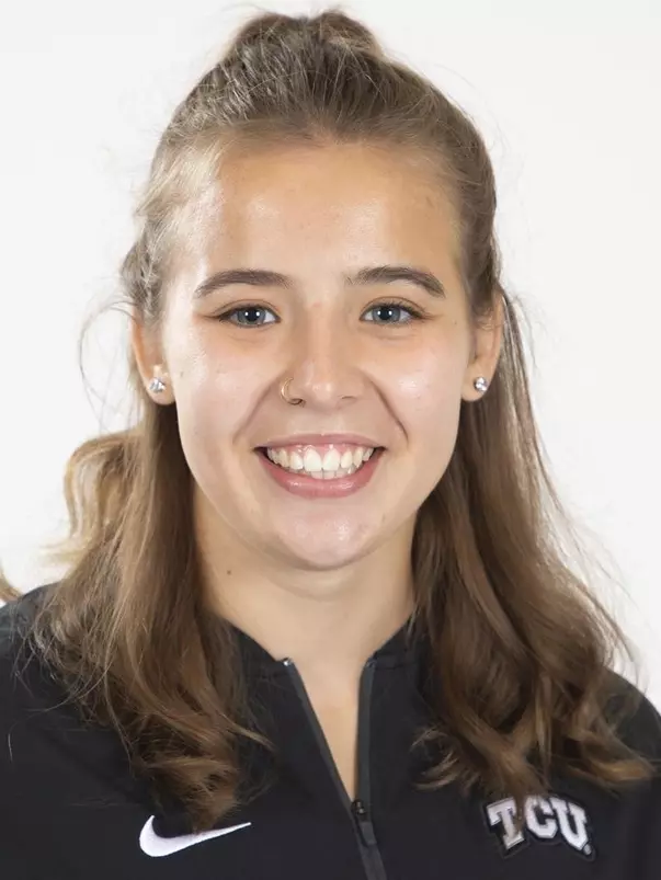 TCU Swimming & Diving Faith Harms-Zacharias photographed in Fort Worth, Texas on August 24, 2019. (Photo/Sharon Ellman)
