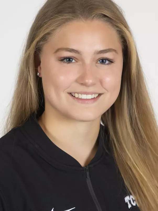 TCU Swimming & Diving Marlene Hirschberg photographed in Fort Worth, Texas on August 24, 2019. (Photo/Sharon Ellman)