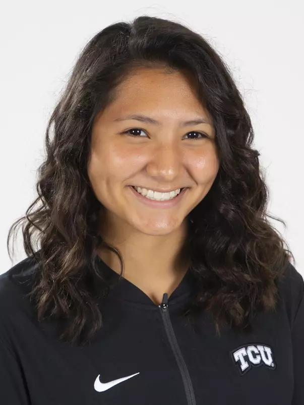 TCU Swimming & Diving Graciela Liang photographed in Fort Worth, Texas on August 24, 2019. (Photo/Sharon Ellman)