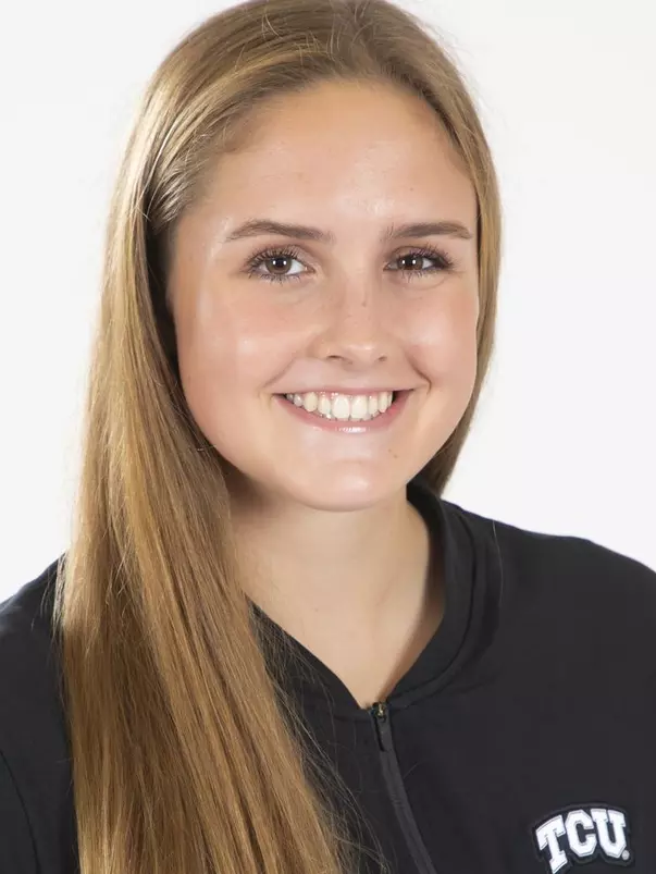 TCU Swimming & Diving Lisa Johnson photographed in Fort Worth, Texas on August 24, 2019. (Photo/Sharon Ellman)