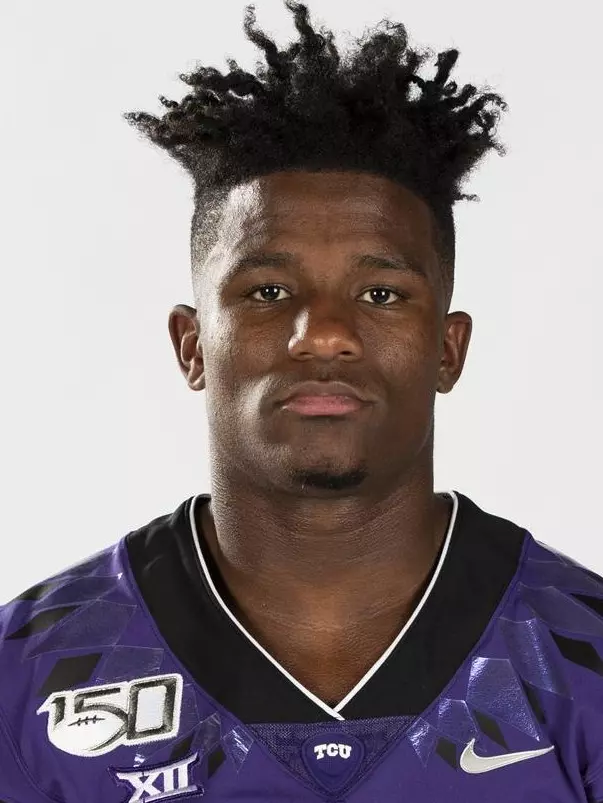 Texas Christian University Football #12 Derius Davis photographed at TCU in Fort Worth, Texas on July 24, 2019. (Photo/Sharon Ellman)    TCU Football Contact Mark Cohen m.cohen@tcu.edu