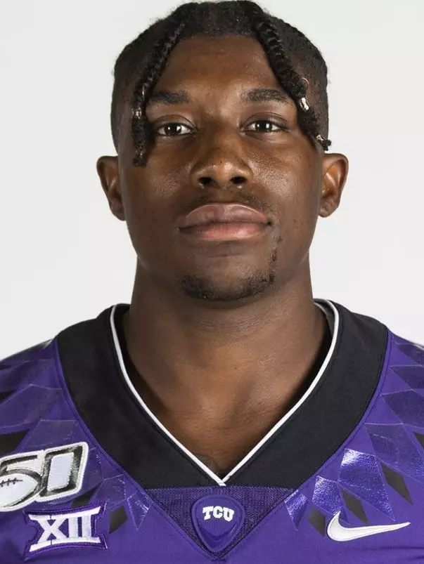 Texas Christian University Football #12 Jeff Gladney photographed at TCU in Fort Worth, Texas on July 24, 2019. (Photo/Sharon Ellman) TCU Football Contact Mark Cohen m.cohen@tcu.edu