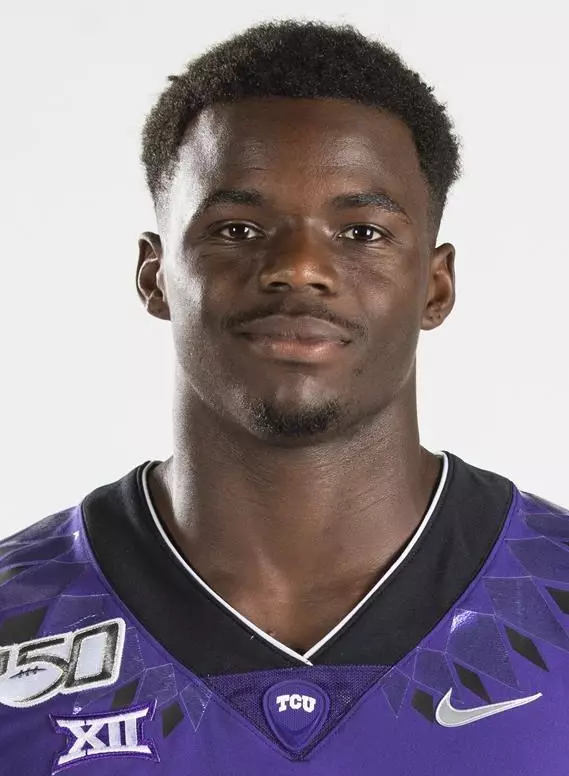 Texas Christian University Football #14 DeMauryon Holmes photographed at TCU in Fort Worth, Texas on July 24, 2019. (Photo/Sharon Ellman)    TCU Football Contact Mark Cohen m.cohen@tcu.edu