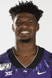 Texas Christian University Football #16 Hidari Ceasarphotographed at TCU in Fort Worth, Texas on July 24, 2019. (Photo/Sharon Ellman) TCU Football Contact Mark Cohen m.cohen@tcu.edu