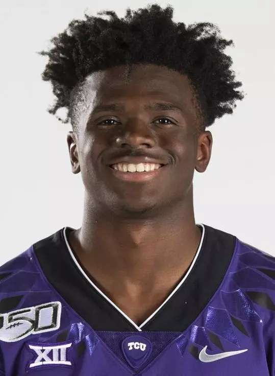Texas Christian University Football # Mikel Barkley photographed at TCU in Fort Worth, Texas on July 24, 2019. (Photo/Sharon Ellman)    TCU Football Contact Mark Cohen m.cohen@tcu.edu