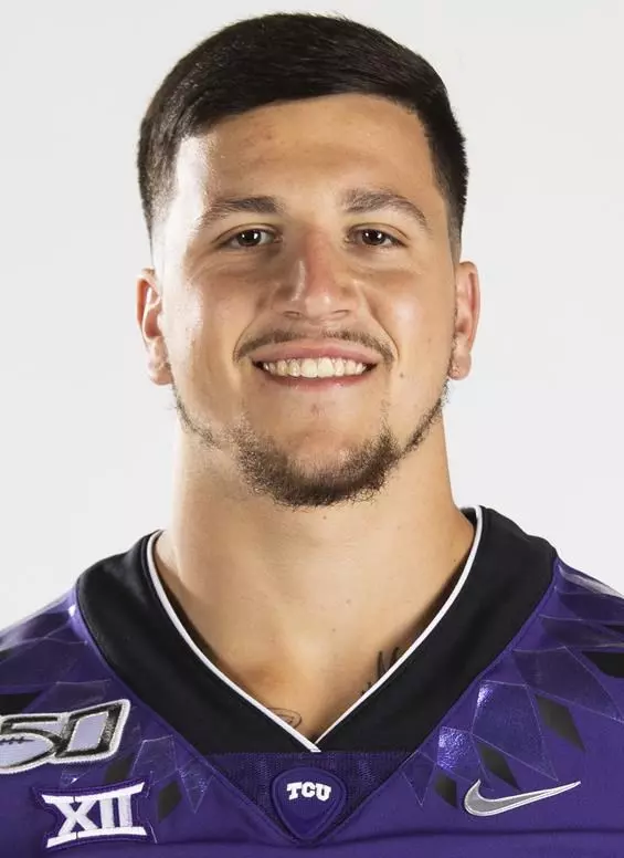 Texas Christian University Football #30 Garret Wallow photographed at TCU in Fort Worth, Texas on July 24, 2019. (Photo/Sharon Ellman)    TCU Football Contact Mark Cohen m.cohen@tcu.edu
