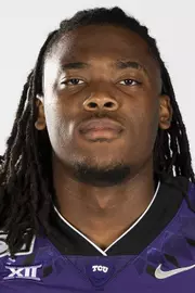 Texas Christian University Football #32 Ochaun Mathis photographed at TCU in Fort Worth, Texas on July 24, 2019. (Photo/Sharon Ellman) TCU Football Contact Mark Cohen m.cohen@tcu.edu