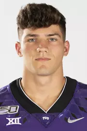 Texas Christian University Football #34 Zach Marcheselli photographed at TCU in Fort Worth, Texas on July 24, 2019. (Photo/Sharon Ellman) TCU Football Contact Mark Cohen m.cohen@tcu.edu