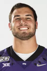 Texas Christian University Football #36 Brent Matiscih photographed at TCU in Fort Worth, Texas on July 24, 2019. (Photo/Sharon Ellman) TCU Football Contact Mark Cohen m.cohen@tcu.edu