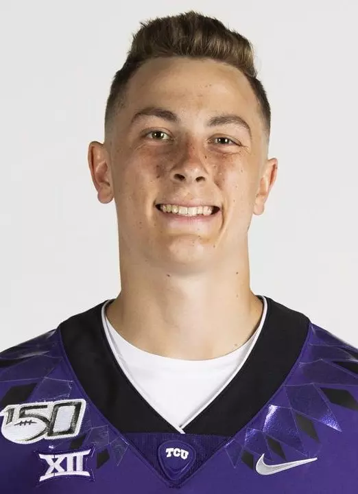 Texas Christian University Football #37 Travis Carpenter photographed at TCU in Fort Worth, Texas on July 24, 2019. (Photo/Sharon Ellman) TCU Football Contact Mark Cohen m.cohen@tcu.edu