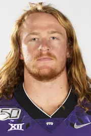 Texas Christian University Football #40 Parker Workman photographed at TCU in Fort Worth, Texas on July 24, 2019. (Photo/Sharon Ellman) TCU Football Contact Mark Cohen m.cohen@tcu.edu