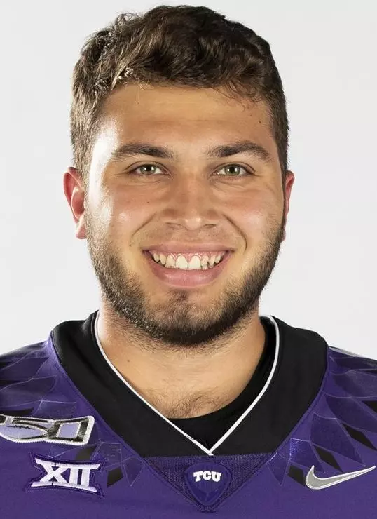 Texas Christian University Football #40 Ray Thomas photographed at TCU in Fort Worth, Texas on July 24, 2019. (Photo/Sharon Ellman)    TCU Football Contact Mark Cohen m.cohen@tcu.edu