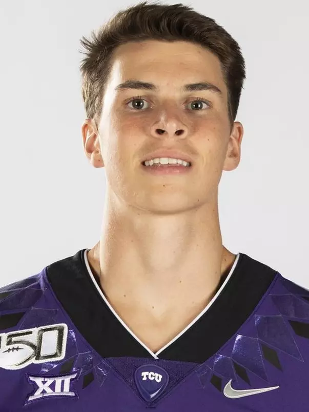 Texas Christian University Football #41 Dillon Jones photographed at TCU in Fort Worth, Texas on July 24, 2019. (Photo/Sharon Ellman)    TCU Football Contact Mark Cohen m.cohen@tcu.edu