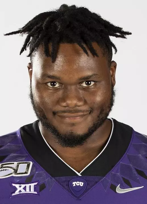 Texas Christian University Football #42 Earl Barquet photographed at TCU in Fort Worth, Texas on July 24, 2019. (Photo/Sharon Ellman) TCU Football Contact Mark Cohen m.cohen@tcu.edu