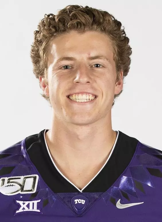 Texas Christian University Football #43 Maxwell Finch photographed at TCU in Fort Worth, Texas on July 24, 2019. (Photo/Sharon Ellman)    TCU Football Contact Mark Cohen m.cohen@tcu.edu