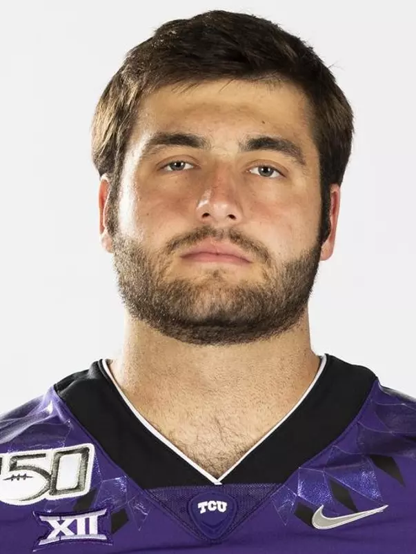 Texas Christian University Football #44 Colt Ellison photographed at TCU in Fort Worth, Texas on July 24, 2019. (Photo/Sharon Ellman)    TCU Football Contact Mark Cohen m.cohen@tcu.edu