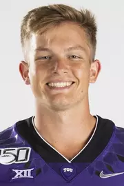 Texas Christian University Football #46 Connor Koch photographed at TCU in Fort Worth, Texas on July 24, 2019. (Photo/Sharon Ellman) TCU Football Contact Mark Cohen m.cohen@tcu.edu