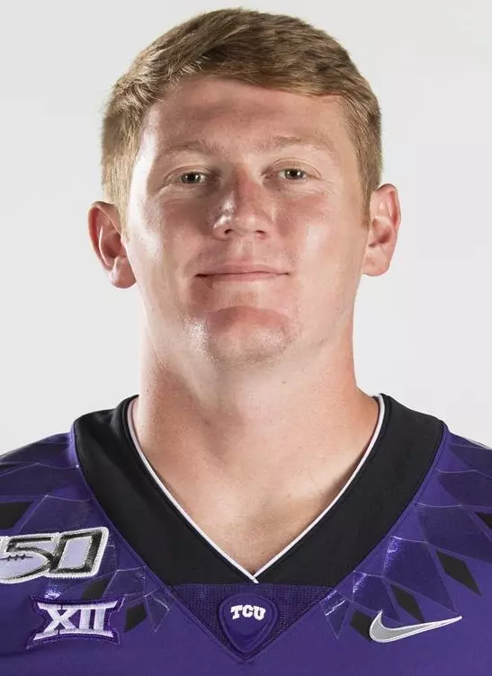 Texas Christian University Football #47 Carter Ware photographed at TCU in Fort Worth, Texas on July 24, 2019. (Photo/Sharon Ellman)    TCU Football Contact Mark Cohen m.cohen@tcu.edu