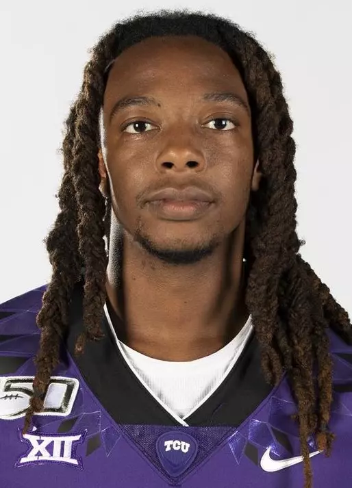 Texas Christian University Football #48 Caleb Biggurs photographed at TCU in Fort Worth, Texas on July 24, 2019. (Photo/Sharon Ellman) TCU Football Contact Mark Cohen m.cohen@tcu.edu