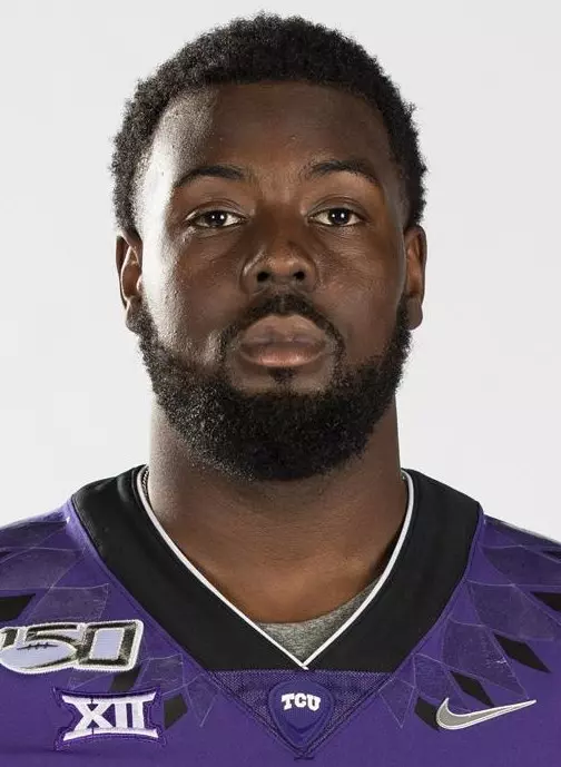 Texas Christian University Football #56 Austin Myers photographed at TCU in Fort Worth, Texas on July 24, 2019. (Photo/Sharon Ellman)    TCU Football Contact Mark Cohen m.cohen@tcu.edu
