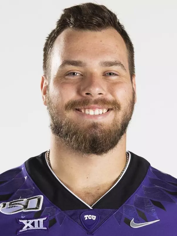 Texas Christian University Football #66 Ian Burnette photographed at TCU in Fort Worth, Texas on July 24, 2019. (Photo/Sharon Ellman) TCU Football Contact Mark Cohen m.cohen@tcu.edu