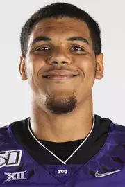 Texas Christian University Football #68 Anthony McKinney photographed at TCU in Fort Worth, Texas on July 24, 2019. (Photo/Sharon Ellman) TCU Football Contact Mark Cohen m.cohen@tcu.edu