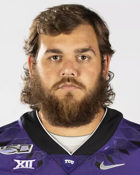 Texas Christian University Football #69 Coy McMillon photographed at TCU in Fort Worth, Texas on July 24, 2019. (Photo/Sharon Ellman) TCU Football Contact Mark Cohen m.cohen@tcu.edu