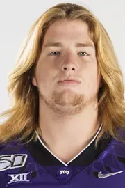 Texas Christian University Football #72 Kris Dike photographed at TCU in Fort Worth, Texas on July 24, 2019. (Photo/Sharon Ellman) TCU Football Contact Mark Cohen m.cohen@tcu.edu