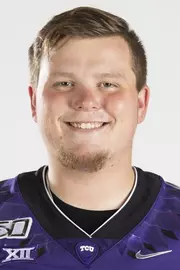 Texas Christian University Football #75 Brannon Brown photographed at TCU in Fort Worth, Texas on July 24, 2019. (Photo/Sharon Ellman) TCU Football Contact Mark Cohen m.cohen@tcu.edu