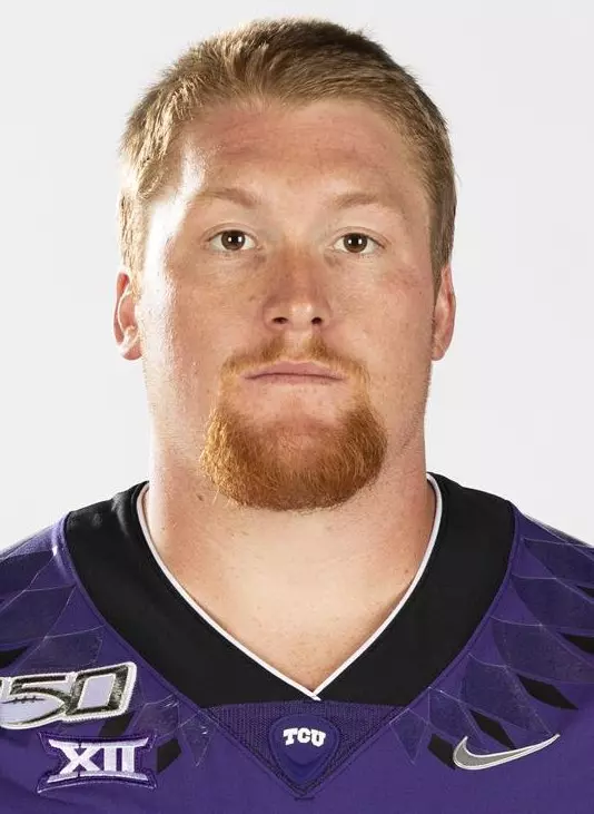 Texas Christian University Football #78 Wes Harris photographed at TCU in Fort Worth, Texas on July 24, 2019. (Photo/Sharon Ellman)    TCU Football Contact Mark Cohen m.cohen@tcu.edu