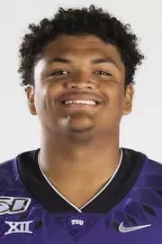 Texas Christian University Football #79 Esteban Avila photographed at TCU in Fort Worth, Texas on July 24, 2019. (Photo/Sharon Ellman) TCU Football Contact Mark Cohen m.cohen@tcu.edu
