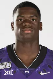 Texas Christian University Football #7 John Stephens Jr. photographed at TCU in Fort Worth, Texas on July 24, 2019. (Photo/Sharon Ellman) TCU Football Contact Mark Cohen m.cohen@tcu.edu