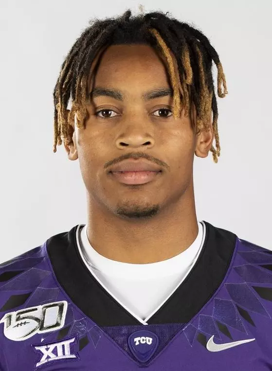 Texas Christian University Football #87 TreVontae Hights photographed at TCU in Fort Worth, Texas on July 24, 2019. (Photo/Sharon Ellman) TCU Football Contact Mark Cohen m.cohen@tcu.edu