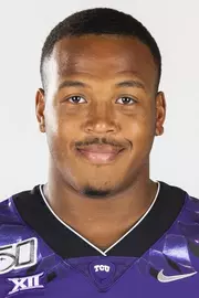 TCU Football #91 Shameik Blackshear photographed in Fort Worth Texas on August 1, 2019. (Photo/Sharon Ellman)